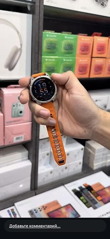 часы garmin fenix 8: В наличии всего 5 шт. Смарт-часы GS Fenix 8 - Круглый корпус с — 3