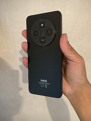 tecno spark 20: Poco C75, Б/у, 256 ГБ, цвет - Черный, 2 SIM — 3