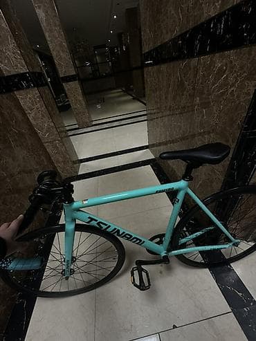 Балдар үчүн велосипеддер: Шаардык велосипед, Tsunami, Велосипед алкагы M (156 - 178 см) — 2