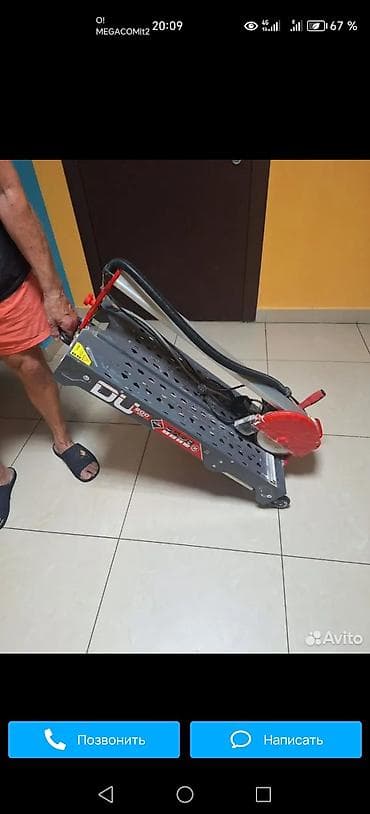 Генераторы: Электрический плиткорез Rubi DU-200 - Тип: стационарный плиткорез с — 3