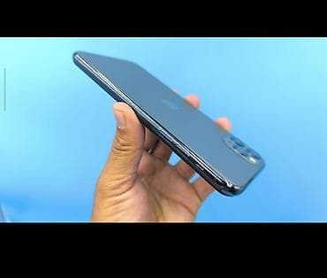монитор ноутбука: IPhone 11 Pro Max, Б/у, 64 ГБ, Space Gray, 100 % — 1