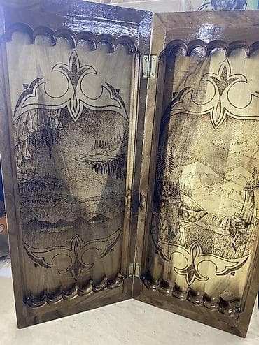 шлем гайк: Нарды ручной Работы Из натурального дерева! Имеется большой — 2