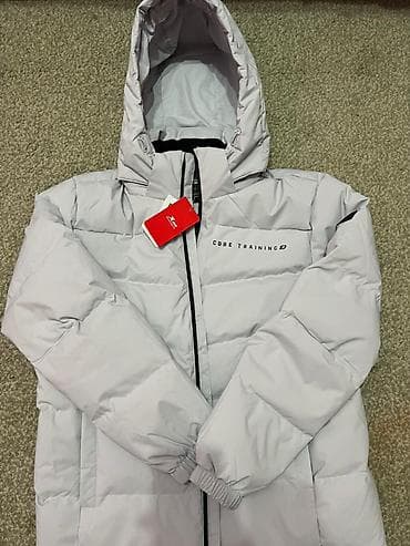 samsung note7: Пуховик, Короткая модель, С капюшоном, M — 1