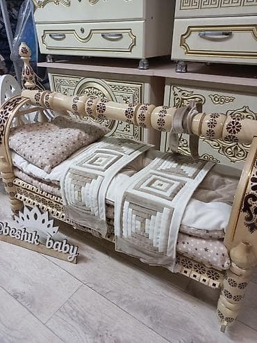 люлька детская: Бешик +элита жабдуусу менен . Ичи хб, высший сорт пахта салынып — 2