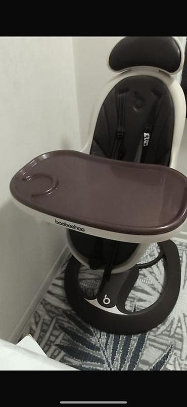 ходунки чико: Стульчик для кормления, Другой бренд, Пластик, Другой вид, цвет - Белый — 1