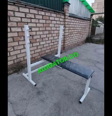 скамья для жима штанги: Скамья для жима лёжа нерегулируемая Местного производства с — 1