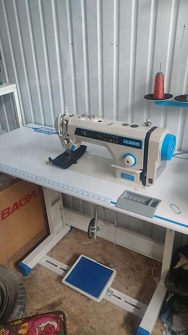 Даяр бизнес: Промышленные прямострочные швейные машины с полным столом и педалью — 5