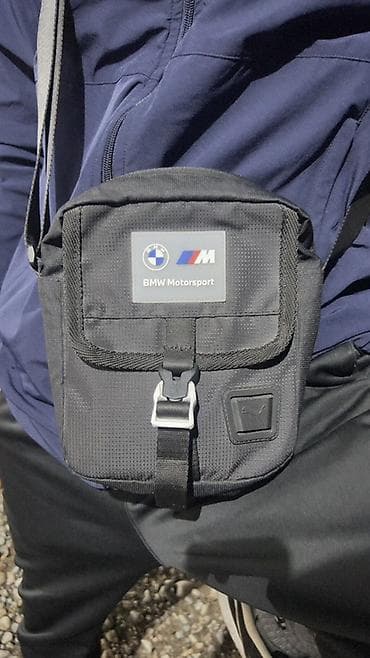 Сумка через плечо PUMA x BMW Motorsport - Компактная кросс-боди сумка