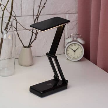 прожектор светодиодный с датчиком движения: Настольный аккумуляторный светодиодный светильник эра nled-426-3w-bk — 1