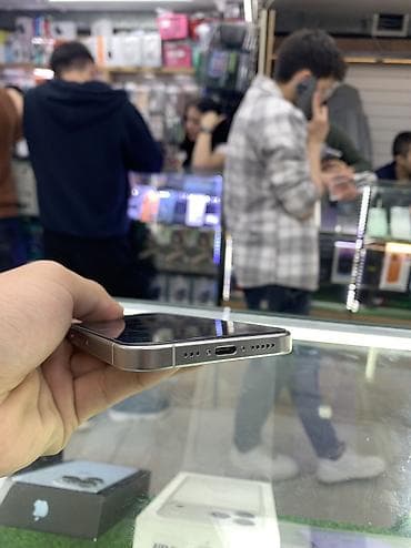 poco m3 про: IPhone 15 Pro, Б/у, 128 ГБ, Natural Titanium, Коробка, В рассрочку, 84 % — 3