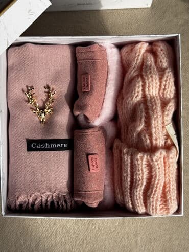 Декор и интерьер: Подарки на Новый год 🎄 по спец. цене🔥 Шарф + перчатки + шапка – 1300 — 2