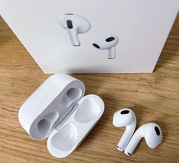 Беспроводные вкладыши наушники, Apple, Airpods 3, Б/у