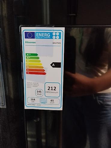 ТВ и видео: Телевизор Hisense 65U7NQ — 65" - Диагональ: 65 дюймов (164 см) - — 2