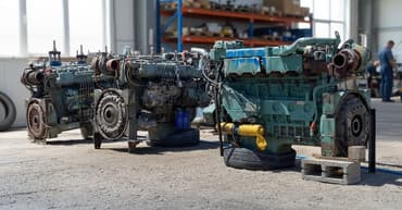 Дизельный мотор Howo 9.7 л, Б/у, Оригинал, Китай