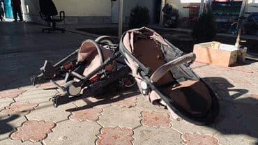 коляска детская цена бишкек: Коляска, цвет - Розовый — 4