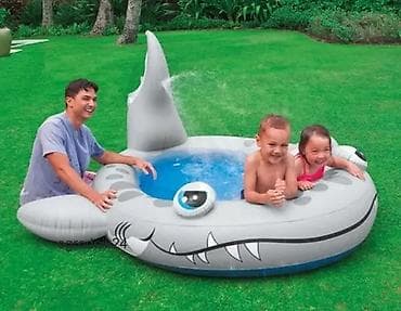 Надувной детский бассейн Intex «Акула» (модель 57443) - Оригинальный