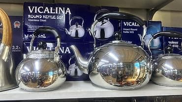 виды топчанов: Чайники Vicalina из нержавеющей стали - Материал: высококачественная — 3