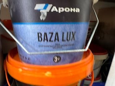 Шпатлевка "Арона Baza Lux" в ведре объемом 3 кг. Подходит для at lalafo.kg Шпатлевка "Арона Baza Lux" в ведре объемом 3 кг. Подходит для