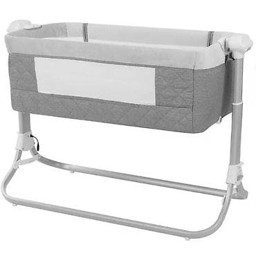 кроватка 7 в 1: Люлька, Б/у, Колыбель, Переноска, Качалка, цвет - Серый, Самовывоз — 3