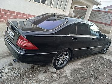 techno spark: Mercedes-Benz S-Class: 2001 г., 5 л, Автомат, Бензин, Седан — 4