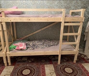 кровать из сосны: Ассолому алейкум!! Эки кабатуу кровать жасайбыз таза сыйда жыгачтан — 8