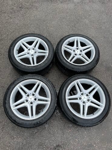 тормоза amg: Литые Диски R 18 AMG, Комплект, отверстий - 5, Б/у — 1