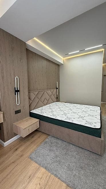 Квартиры: 2 комнаты, 84 м², Аламедин-1 мкр Элитка, 7 этаж, Дизайнерский ремонт — 6