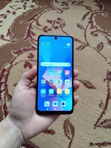 Redmi, Redmi Note 10, Б/у, 64 ГБ, цвет - Черный, 2 SIM
