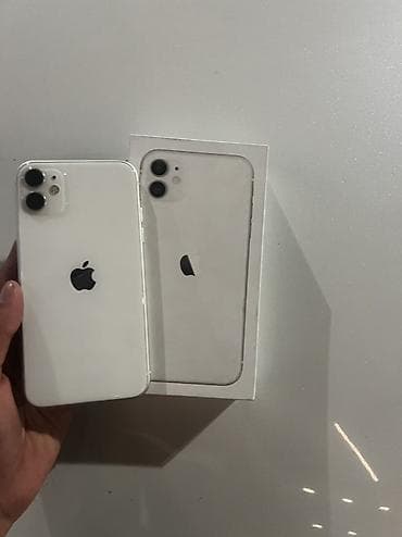 aiphone x: IPhone 11, Новый, 128 ГБ, White Titanium, Чехол, Коробка — 3