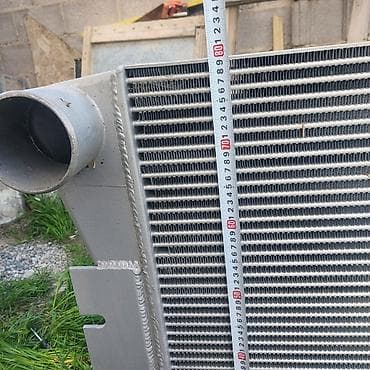 Интеркулер алюминиевый, крупный фронтальный. Характеристики по