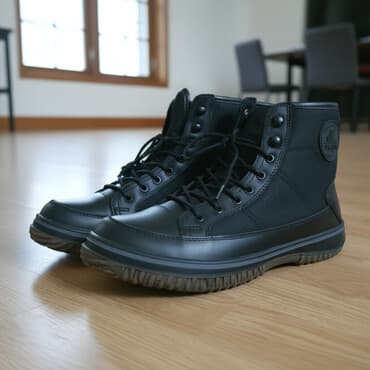 Кеды зимние Pajar Canada. Натуральная кожа.Утепленные, до -30