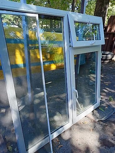 ключи б у: Готовое пластиковое окно, Тип окна: Стандартные, Декоративные особенности: Фрамуга, Без установки, Без рассрочки — 2