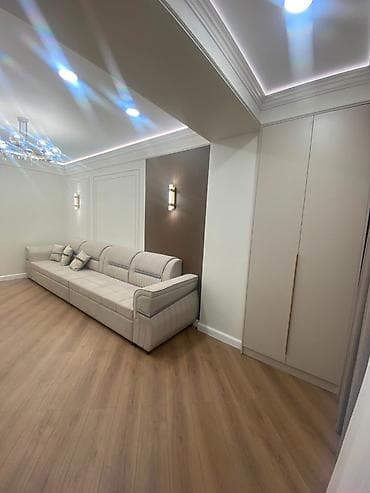Батирлер: 1 бөлмө, 40 м², Асанбай мкр Элитка, 8 кабат, Жаңы ремонт — 8