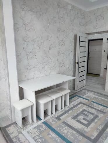 долгосрочная аренда квартира бишкек джал: 1 комната, Агентство недвижимости, Без подселения, С мебелью полностью — 9