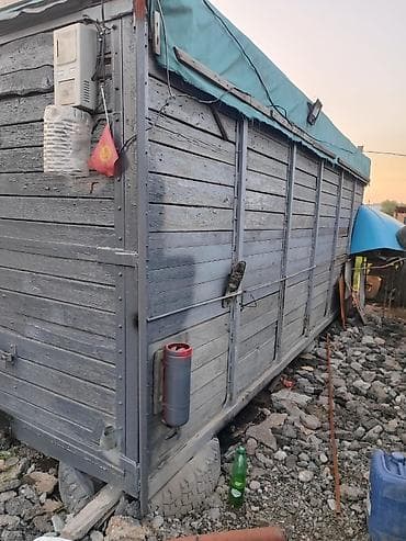 орто сай сдаю: Деревянный передвижной вагон‑будка (на шасси/ползунках) с — 1