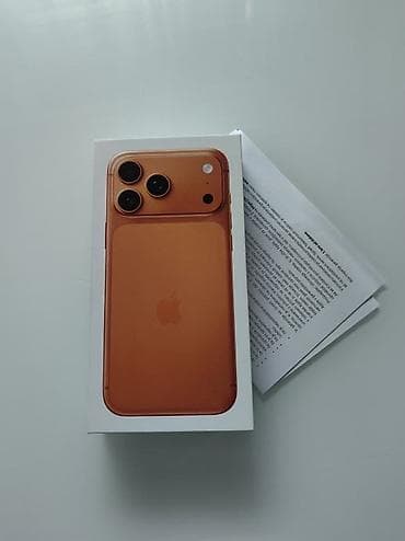 айфон 17 р: IPhone 17 Pro Max, Новый, 256 ГБ, Оранжевый, Коробка, 100 % — 3