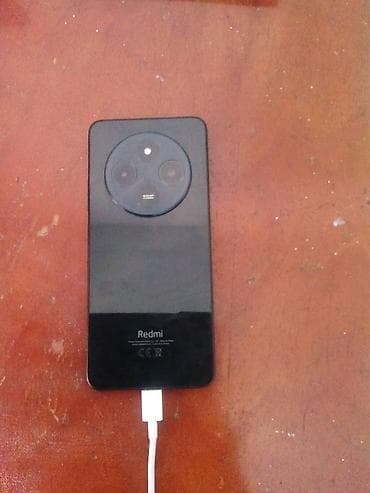 aplle 7: Redmi, Redmi 14C, Б/у, 128 ГБ, цвет - Черный, 2 SIM — 2