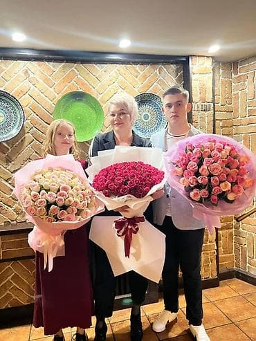 паставка цветы: 101 роза 🌹, 51 роза 🌹 Акция, 19 роз, 21 роза, 25 роз! Шикарные, Свежие — 2