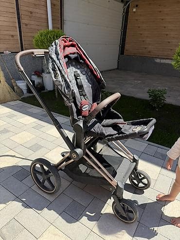 цепь золотая: Коляска, Cybex, цвет - Золотой, Б/у — 1