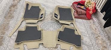 чехлы камри: 5D Резиновые Полики Для салона Lexus, цвет - Бежевый, Новый, Самовывоз — 2