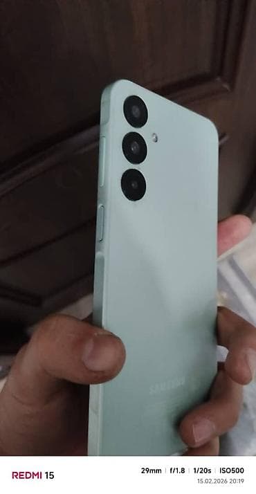 samsung a33: Samsung Galaxy A16, Б/у, 128 ГБ, цвет - Зеленый, 2 SIM — 3