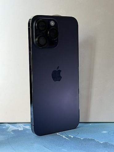 life network system: IPhone 14 Pro Max, Б/у, 128 ГБ, Deep Purple, Коробка, 86 % — 3