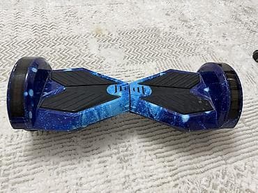 смарт часы 6: Гироскутер 6.5" с космическим принтом (синий) - Диаметр колёс: 6.5 — 2