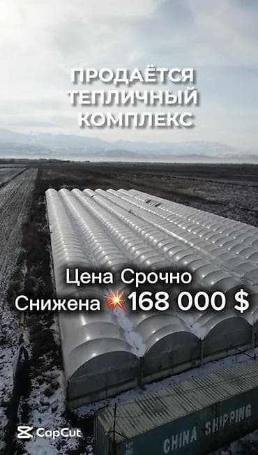 Кыймылсыз мүлк: Күнөскана, 135 соток, Иштебеген, Жабдуулары менен — 1
