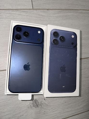 IPhone 17 Pro Max, Б/у, 256 ГБ, Синий, 100 %