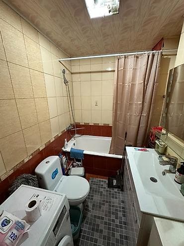 Квартиры: 1 комната, 33 м², Дордой Плаза ТРЦ Индивидуалка, 1 этаж, Косметический ремонт — 9