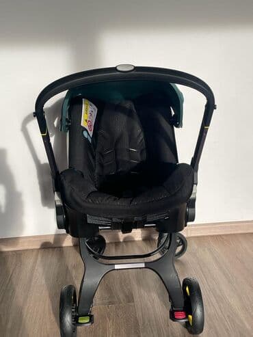 коляски doona: Коляска, цвет - Черный, Б/у — 7