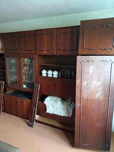 Офисная мебель: Гарнитур для зала, Шкаф, Дерево, цвет - Коричневый — 5