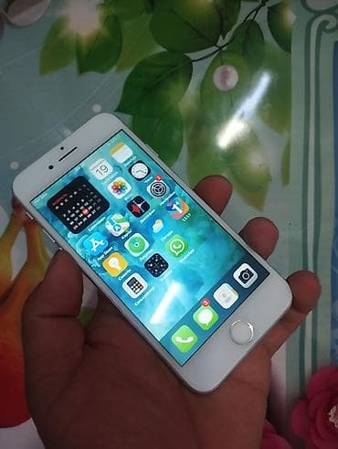 aphone 11: IPhone 7, Б/у, 32 ГБ, Серебристый, Кабель, 100 % — 5