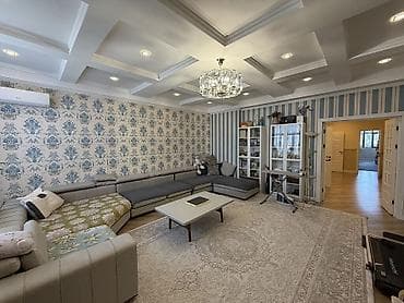 квартира 3 комнатная: 3 комнаты, 121 м², Ак-Кеме (старый аэропорт) Элитка, 8 этаж, Евроремонт — 3